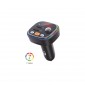 TRANSMISOR FM BLUETOOTH 5.0 / CARGADOR 15W 2xUSB PARA COCHE IDUSD F61A IDUSD 13706